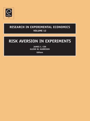 cover image of Research in Experimental Economics, Volume 12